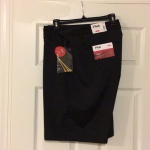 Men’s Fila Black golf shorts. Size 38